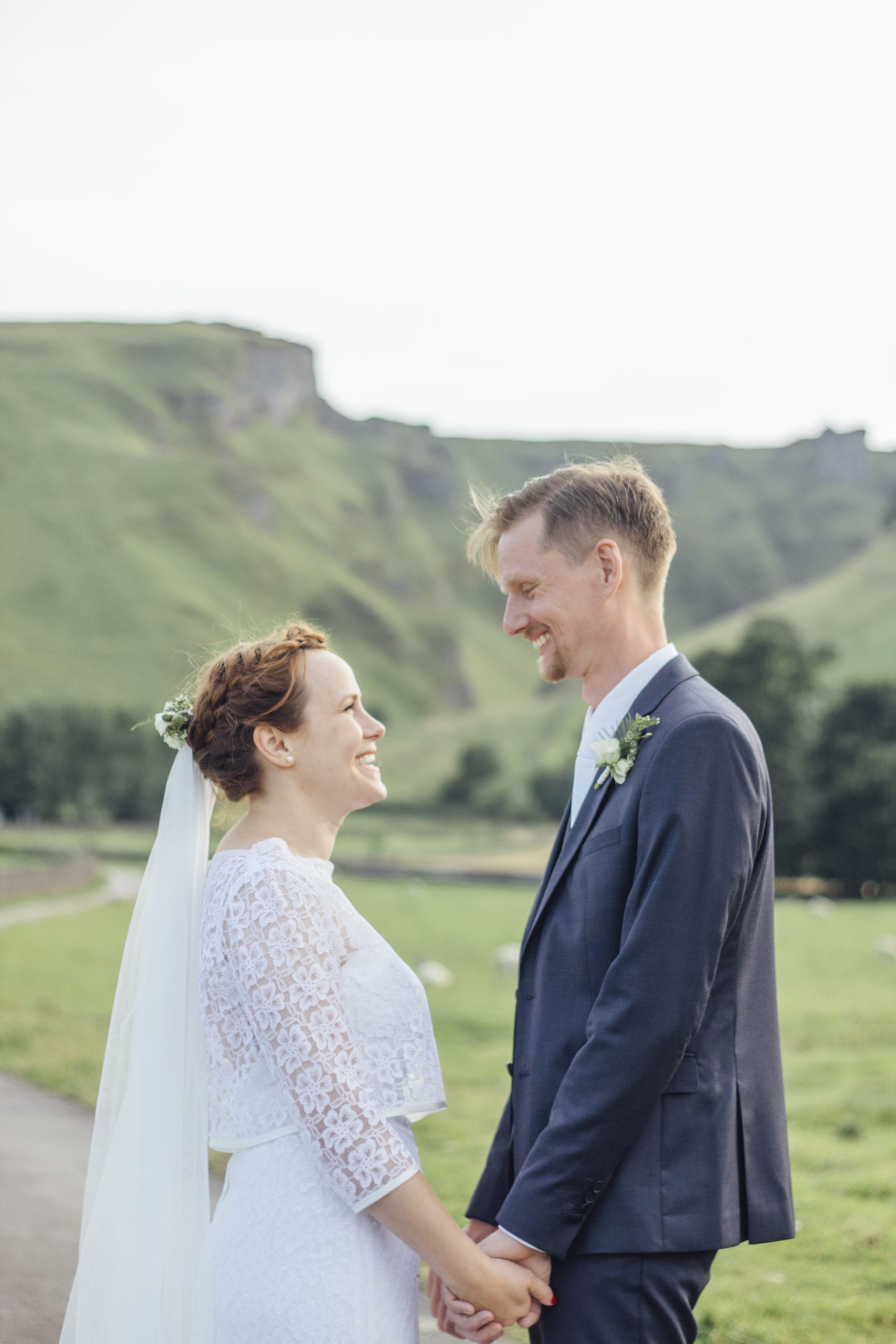 Daniel & Tamorah, Castleton Wedding, Peak District, Electric Blue - Photography & Film-562