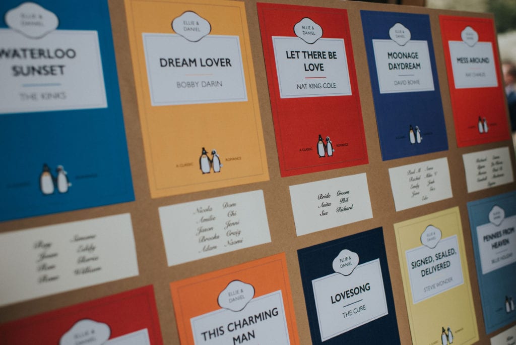 penguin book and music lovers table plan 